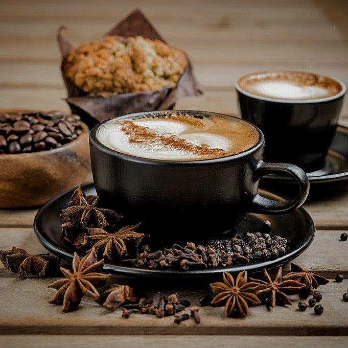 winter spice latte