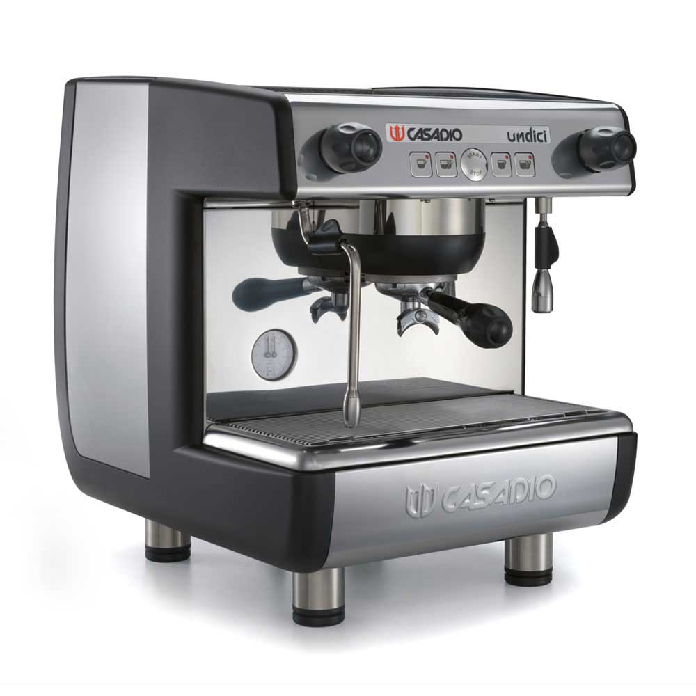Casadio espresso machine on a white background