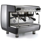 Espresso machine with visible brand 'Gaggia' on a white background