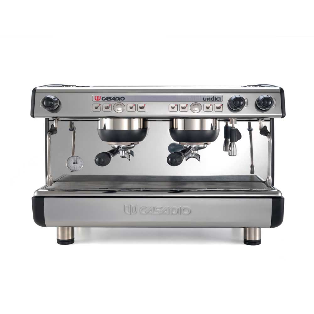 Casadio espresso machine on a white background