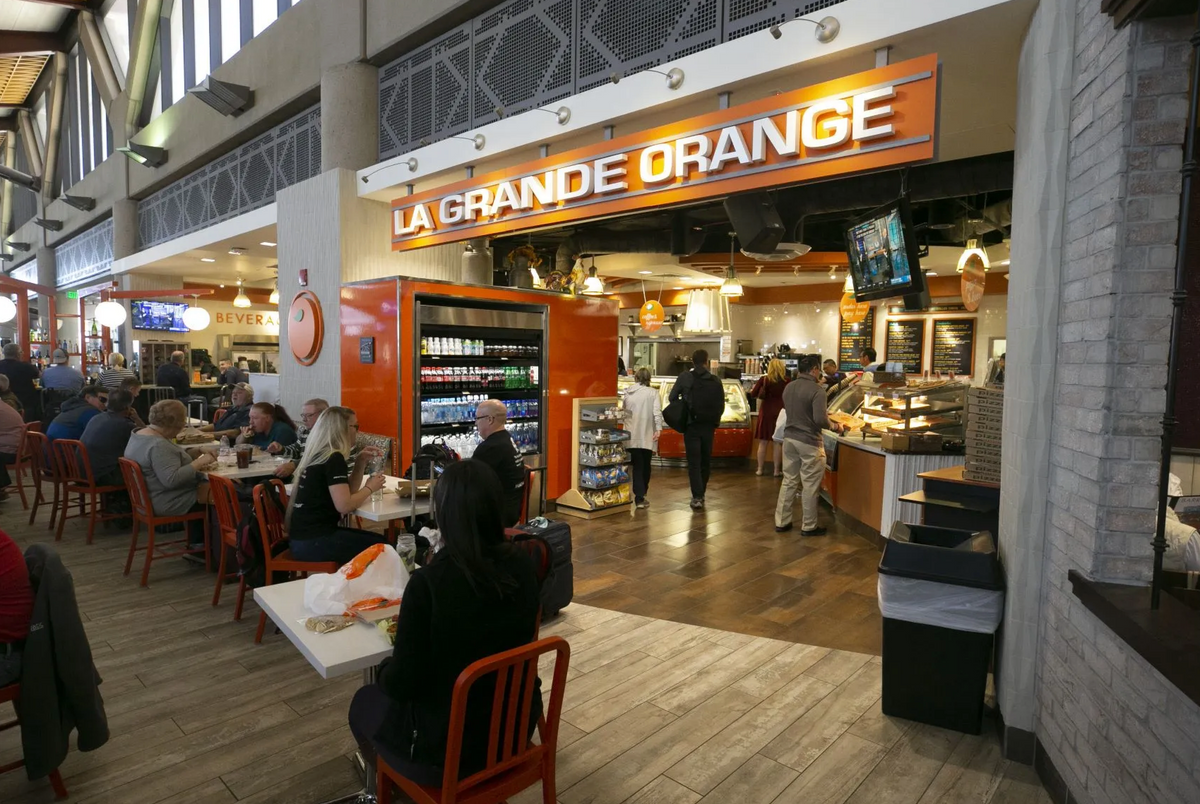 La Grande Orange Hospitality Group storefront and dining area