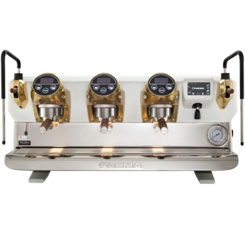Faema E71E VIVAIO 3 Group Espresso Machine (White)