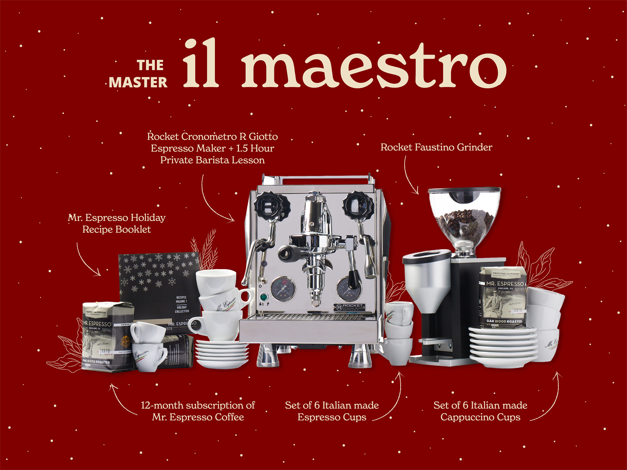 Il Maestro Gift Set - Mr. Espresso