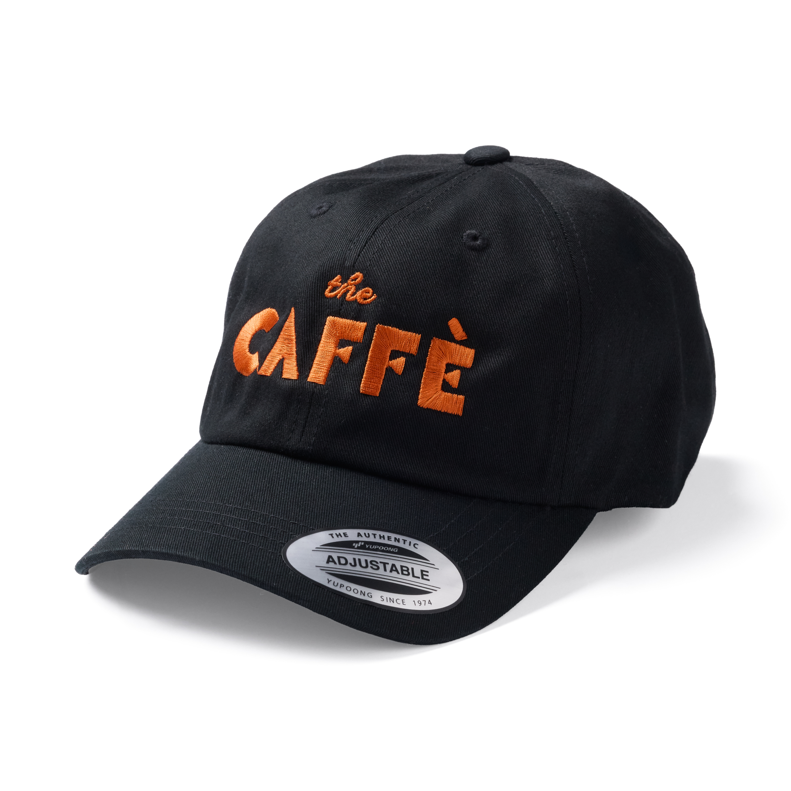 The Caffè dad cap - black